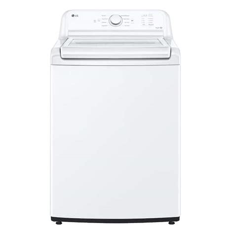 LG 4.1 cu. ft. Top Load Washer in White with 4